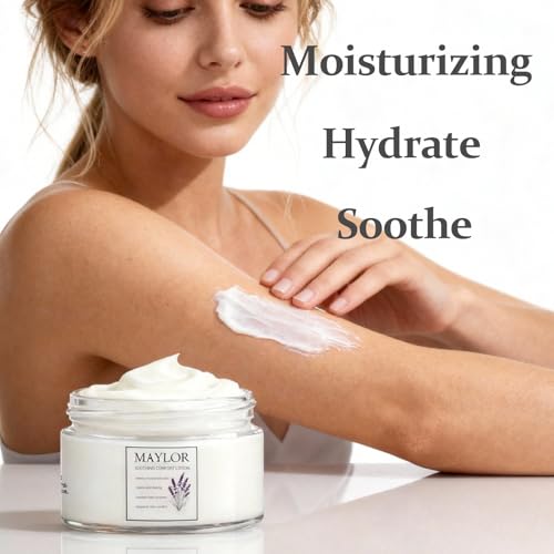 MAYLOR Magnesium Foot and Leg Lotion for Daily Moisture - Fast-Absorbing, Non-Greasy Hydrating Cream for Dry Skin, Pack of 1 (1)