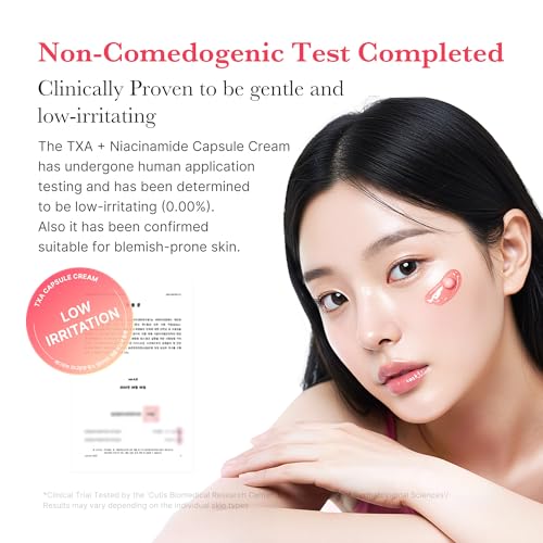 medicube Clear & Glow Capsule Duo: TXA + Deep Vitamin C Capsule Creams | Radiance Boosting and Firming Face Moisturizers that Help Clarify Dull Skin and Reveal a Smooth, Radiant Glow