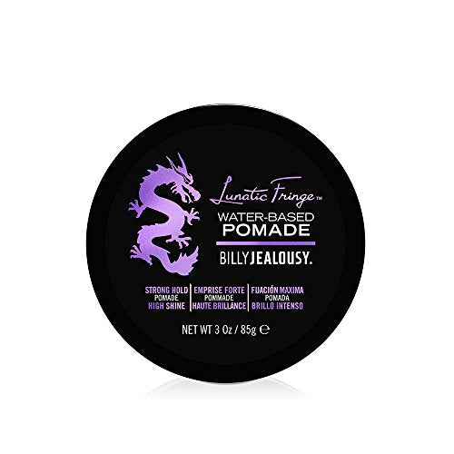 Billy Jealousy Lunatic Fringe Pomade for Men, 3 oz