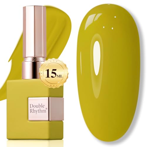 Double Rhythm Sage Green Gel Polish 15ML Soak Off Nail Art Manicure
