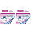 Schick Hydro Silk 3 Razor Blades Refills for Women, 4 Count (Pack of 2)