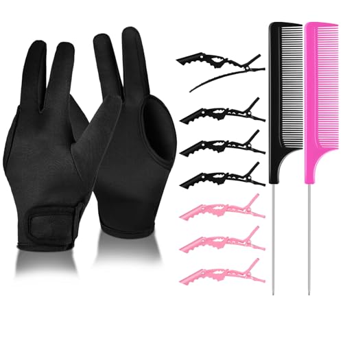 Skyley Hair Styling Tool Set with Heat Gloves & Accessories