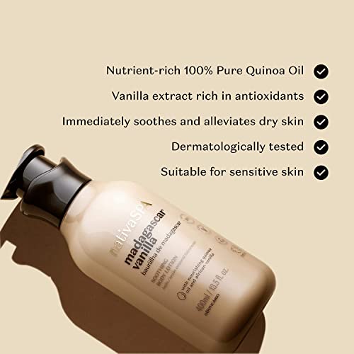 Nativa SPA by O Botic?rio, Vanilla Soothing Lotion & Oil Bundle: Madagascar Vanilla Body Lotion & Body Oil
