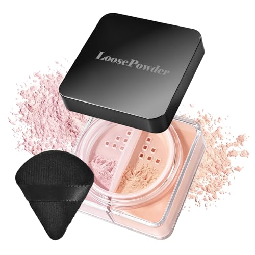 KYDA Dual-Tone Loose Setting Powder with Puff