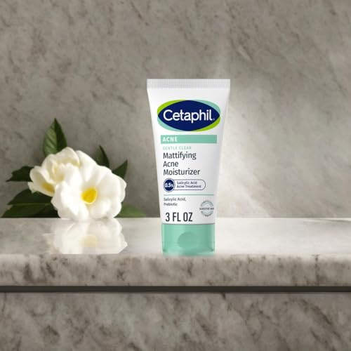 Cetaphil Gentle Clear Mattifying Acne Moisturizer, 3oz