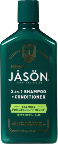 JASON Men's Calming 2-in-1 Shampoo & Conditioner - 12 Fl Oz (Pack of 1)