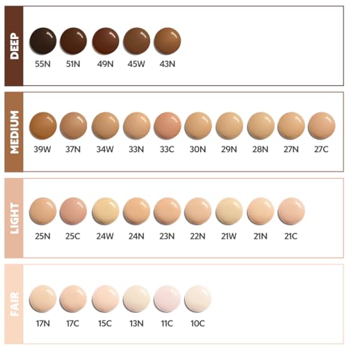 TIRTIR Mask Fit Red Foundation #21N Ivory 1.01 Fl Oz