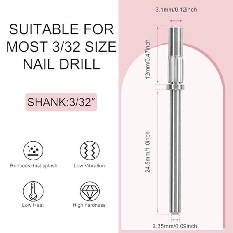 100PCS #240 Extra Fine Sanding Bands for Nail Drill
