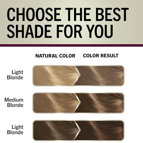 Schwarzkopf Keratin Blonde Hair Dye, 7.0 Dark Blonde, Professional Quality Permanent Hair Color, Bond Enforcing System Helps Prevent Breakage* Pre-Color Serum & Conditioner Included