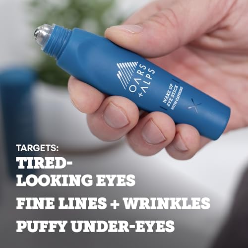 Oars + Alps Wake Up Eye Roller - Caffeine & Aloe, 0.5oz