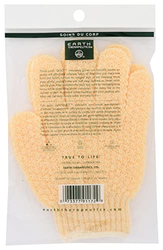 Earth Therapeutics Exfoliating Hydro Bath & Shower Gloves, Natural (1 Pair)