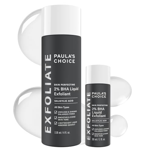 Paula's Choice 2% BHA Liquid Exfoliant for Face, 5 Fl Oz - Gentle Pore Clarifying Treatment