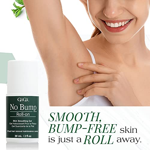 GIGI No Bump Roll-On - Ingrown Hair & Razor Bumps Remover for Sensitive Skin