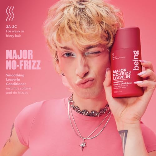 being MAJOR NO-FRIZZ Smoothing Leave-In Conditioner with Jojoba and