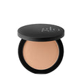 Glo Skin Beauty Pressed Powder Foundation Natural Dark 0.31oz – Long-Wear, Buildable Coverage, Blurring Finish