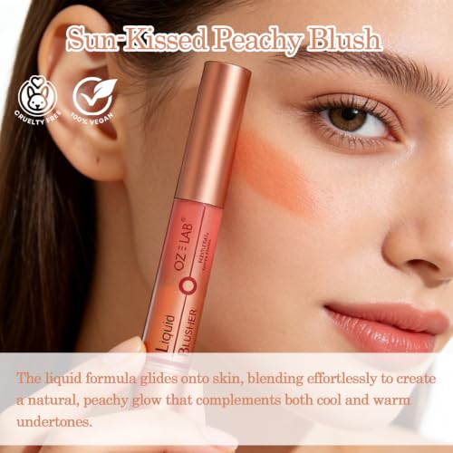 Flamenco Glow Liquid Blush – Peach Tone 6ML