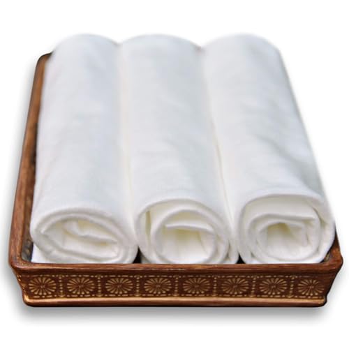 DAVELEN Disposable Luxury Towels 100-Pack - 32x16 Spa & Salon Towels