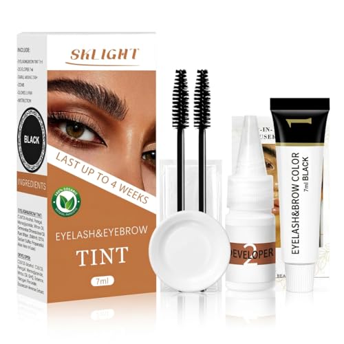 Lash & Brow Color Kit - Natural Black, Waterproof, 2 Weeks