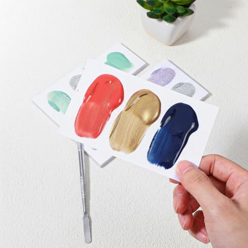 150 Sheets Nail Art Palette Paper, 3 Sizes Disposable