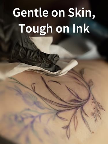 All-in-One Green Soap Tattoo Wipes for Cleaning & Aftercare