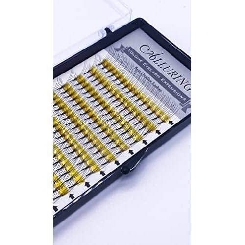 Eyelash Extension Alluring Volume Lashes 5D Lash Fans D Curl 15mm