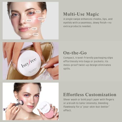bayfree Multi Glow Balm Cream Blush - 0.63 Oz