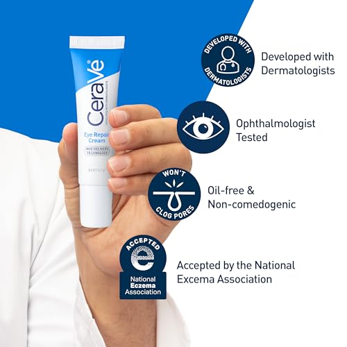 CeraVe Eye Repair Cream for Puffiness & Under Eye Bags