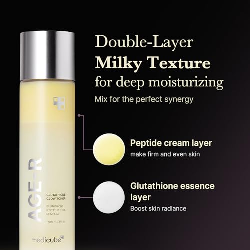 medicube Age-R Glutathione Glow Milky Toner for Glass Skin