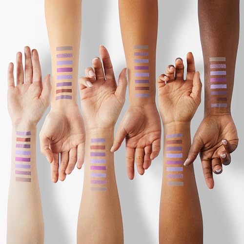 Pacifica Purple Nudes Eyeshadow Palette - 10 Shades, 0.2 oz, Vegan & Cruelty-Free