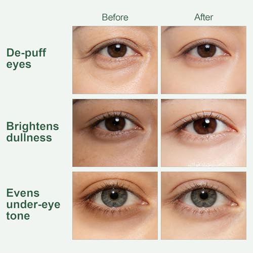 Tintark Green Tea Hydrogel Eye Patches (28 Pairs) - Depuff & Firm