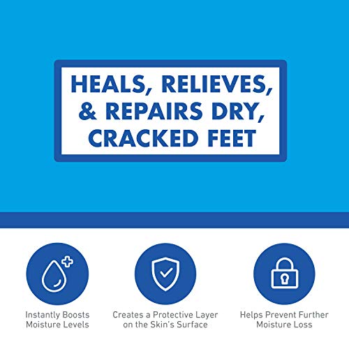 O'Keeffe's K0320001-5 Healthy Feet Foot Cream in Jar (5 Pack), 3.2 oz