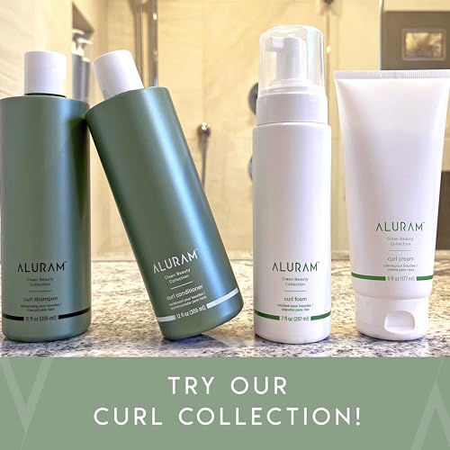 ALURAM Curl Foam - Hydrating Curl Defining Mousse for Frizz Control (7 fl oz)
