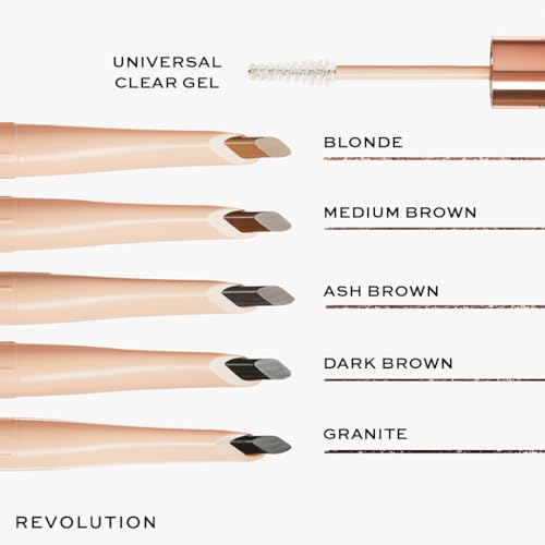 Fluffy Brow Filter Duo - 2-in-1 Eyebrow Pencil & Gel, Medium Brown