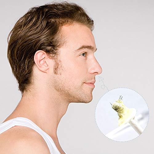 60 Pieces Rolybag Plastic Nose Wax Applicator Wands for Hair Removal & Nostril Cleaning