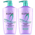 L'Oreal Paris Elvive Hyaluron + Pure Shampoo & Conditioner Set, 56 Fl Oz