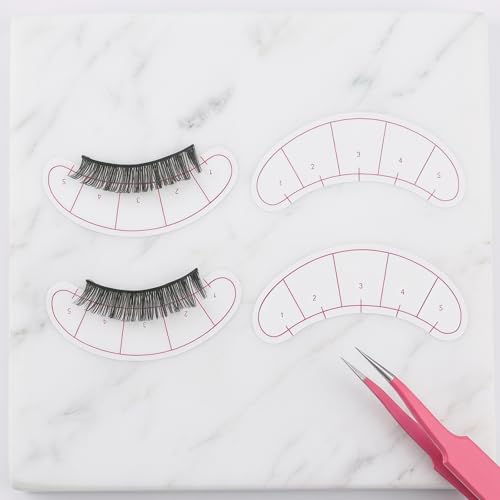 Lurrose Eyelash Extension Patches 5-Point Positioning Pads