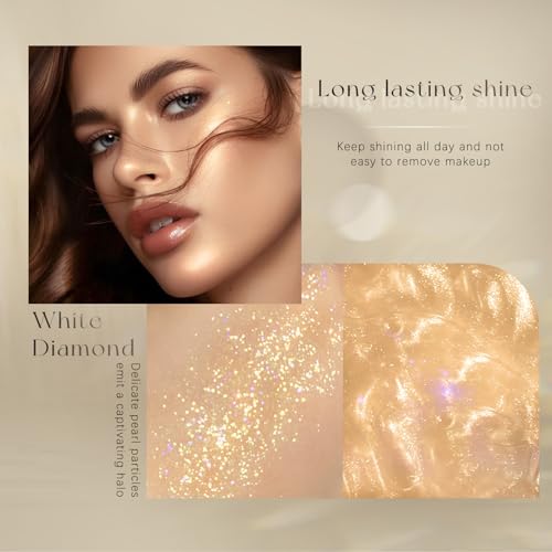 HOSAILY Body Glitter Spray Rose Gold – Holographic Shimmer