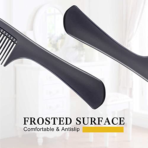 Small Carbon Fiber Comb Set for Men and Women - Teasing & Styling - Premium Hair Styling Tools
