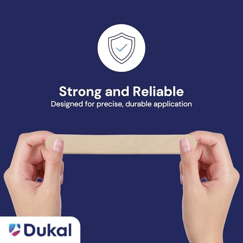 Dukal 3/4" x 6" Wood Applicator for Wax, Makeup, and Lotion - Pack of 100
