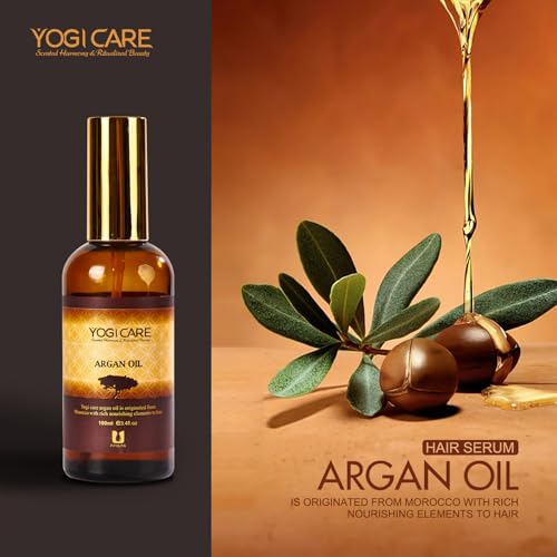 Moroccan Argan Oil Hair Treatment - Anti-Frizz & Repair, 3.4oz