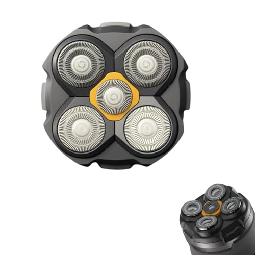 1Pack Shaver Heads Compatible with Microtouch Titanium Head Shaver,5 Floating Blades Fit for Microtouch.