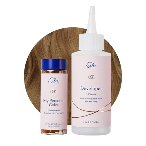 eSalon Dark Blonde Permanent Hair Color Kit - At-Home