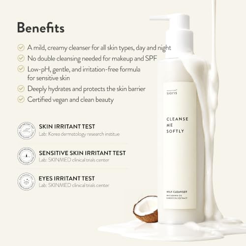 SIORIS Cleansing Milk Makeup Remover for Sensitive Skin