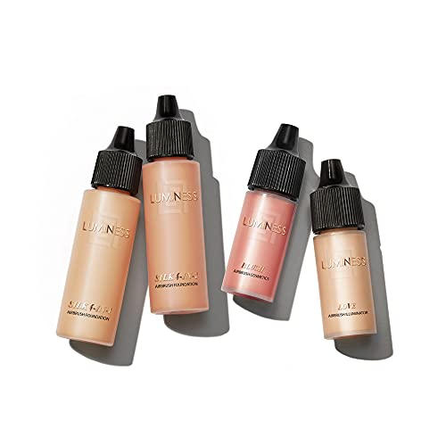 LUMINESS Legend Airbrush Makeup System with Warm Foundation Starter Kit