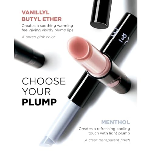 EITHER& Melting Syrup Balm (02 ICY BLUE), Korean Lip Balm, Plumping, Non-Sticky, Transparent, Cooling Sensation, Glossy Finish (0.25 fl. oz.)