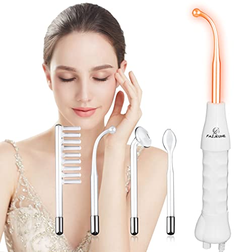 FAZJEUNE High Frequency Facial Wand - Skin Care Tool Kit