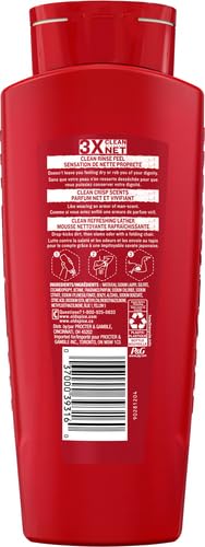 Old Spice High Endurance Pure Sport Scent Body Wash for Men, Lemon, 18 Ounce