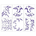 Demon Slayer Temporary Tattoos - 6 Sheets Waterproof Body Art