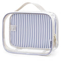 Narwey TSA Approved Clear Toiletry Bag, Waterproof Travel Makeup Organizer