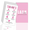 Lash Instructions Cards,Lash Extension Aftercare Instructions Cards 50 Pack Eyelash After Care Card for Business,Client Double Sided 3.5 x 2 inch-Pink